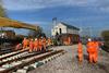 Engineers working to install new track on the Northumberland Line, Network Rail (1)_cropped