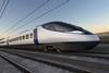 Artists impression of an HS2 train from the side[2]