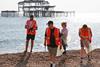 Scouring Brighton beach 2