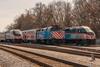 Metra,Commuter,Trains,In,The,Fox,Lake,,Il,Depopt,Waiting