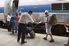 Passengers,Boarding,An,Amtrak,Train,Florida,Usa,November,2013,-