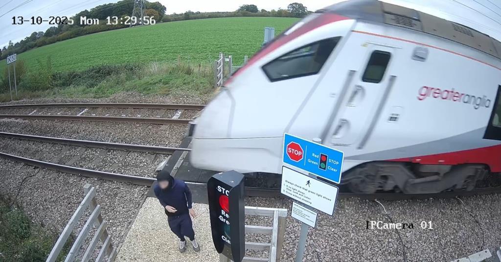 Network Rail shares shocking level crossing footage to warn of dangers ...