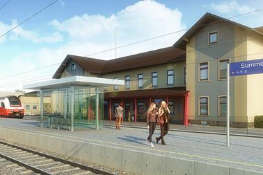 Visualisierung Bahnhof Summerau