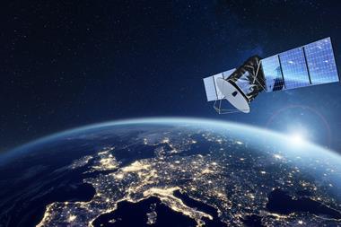 Telecommunication,Satellite,Providing,Global,Internet,Network,And,High,Speed,Data