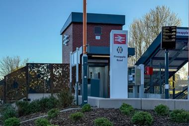 New South Birmingham railway stations on Camp Hill Line with modern platforms and passenger facilities