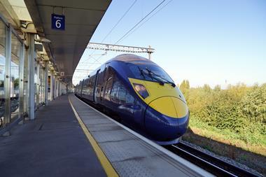 Ebbsfleet,,Uk.,21st,October,2018.,The,Platforms,Of,|ebbsfleet,Railway