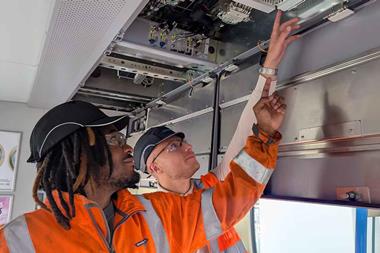 Upgrading Class 717 ETCS software