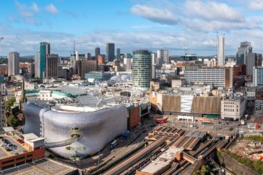 Birmingham,,Uk,-,September,28,,2024.,Aerial,View,Of,A