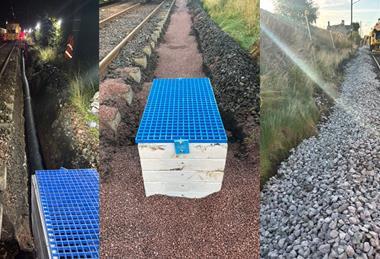 Scremerston drainage collage