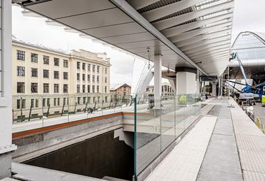Major Works Completed on the Southern Section of the New Riga Central Station Building_2