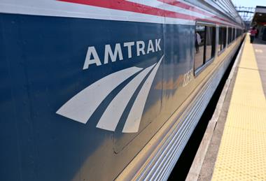 New,Haven,Connecticut,-,May,18,2023:,Amtrak,Logo,On