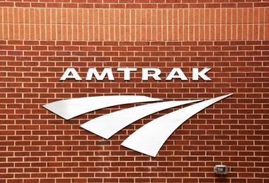 Amtrak,Sign,Cary,North,Carolina,Train,Station,Usa,May,16,