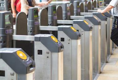 contactless payment gates