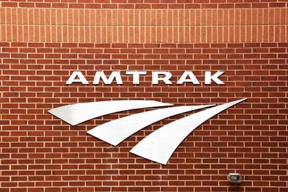 Amtrak,Sign,Cary,North,Carolina,Train,Station,Usa,May,16,