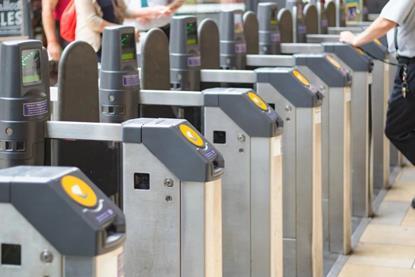 contactless payment gates
