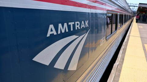 New,Haven,Connecticut,-,May,18,2023:,Amtrak,Logo,On