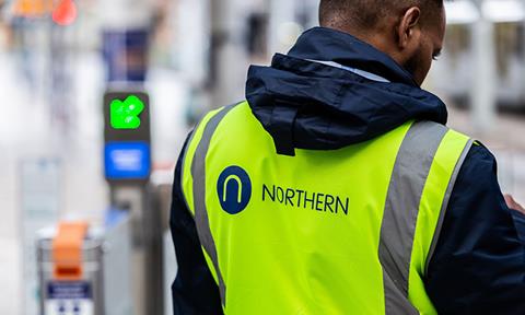Image shows Northern staff member at ticket gateline
