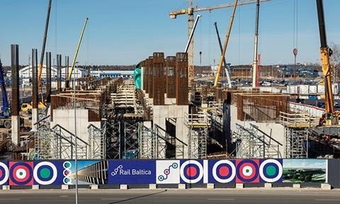 Rail Baltica Riga airport station