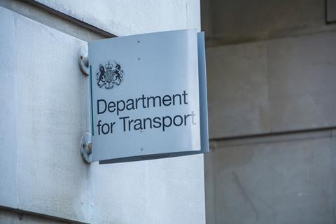 London-,November,,2018:,Department,For,Transport,Exterior,Logo-,Uk,Government