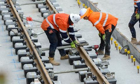 track-work