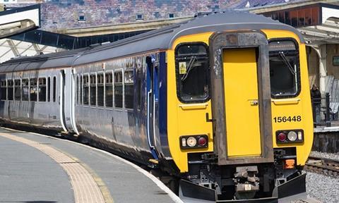 Image shows one of Northern's diesel trains_cropped
