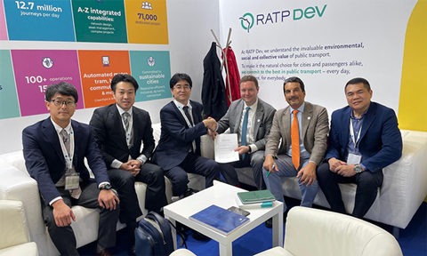 Signature MoU RATP Dev and JR East