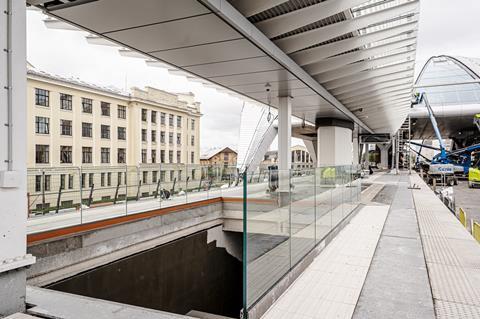 Major Works Completed on the Southern Section of the New Riga Central Station Building_2