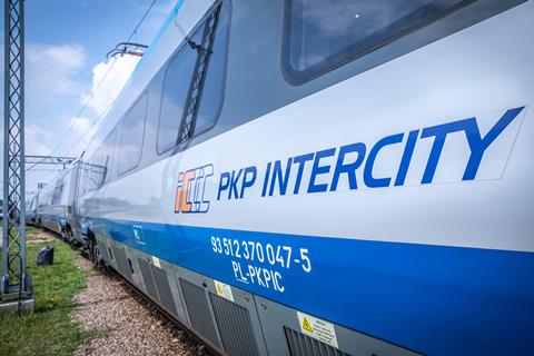 Krakow,,Poland,-,July,20,,2018;,Pkp,Intercity,High,Speed