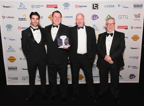 Award sponsors Land Sheriffs praise winners of RailStaff Awards 2024