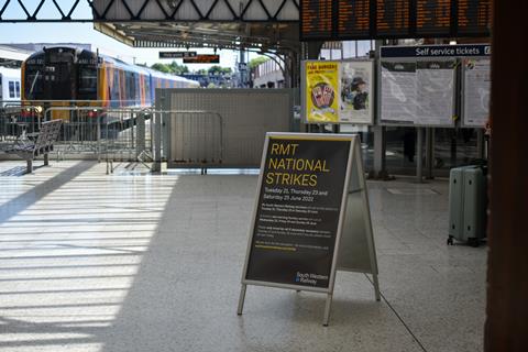 Portsmouth,,England,,June,20th,2022.,Notice,Board,Inside,Portsmouth,And