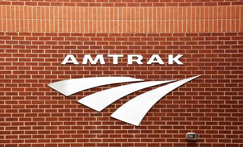 Amtrak,Sign,Cary,North,Carolina,Train,Station,Usa,May,16,