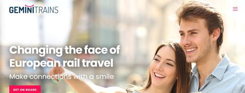 Gemini Trains website