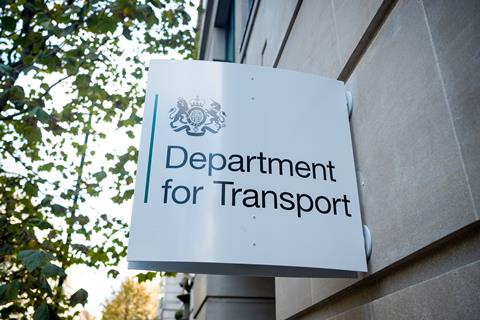 London-,November,2022:,Department,For,Transport,Logo,And,Entrance,Sign-