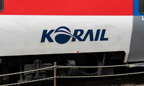 Korail,Logo,On,Mugunghwa,Train,In,Korea.,(seoul,,Korea.,Mar.