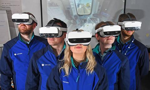 Northern Rail trainee drivers. Picture by David Harrison.