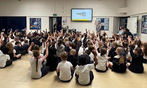 Network Rail leads a safety assembly at Millbrook Junior School, Kettering-2_cropped