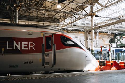 Edinburgh,,Scotland,-,July,12,2025,:,Edinburgh,Waverley,Train