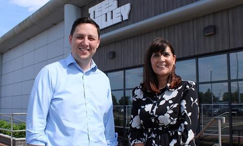 Image shows Mayor Houchen with Tricia Williams_cropped