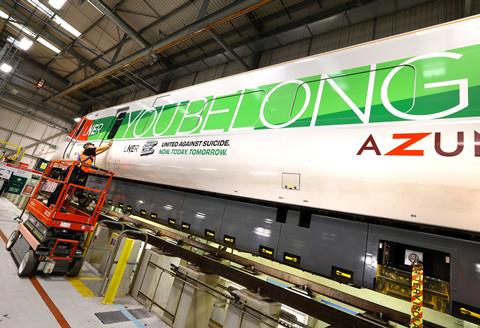 LNER Azuma 'You Belong' still