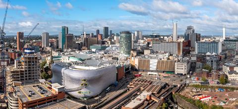 Birmingham,,Uk,-,September,28,,2024.,Aerial,View,Of,A