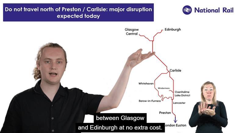 Train Delay Example Map UK rail industry launches real-time disruption maps for passengers ...